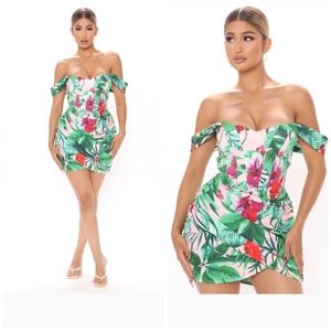 Fashion Nova Weekend in Malibu Floral Mini Dress